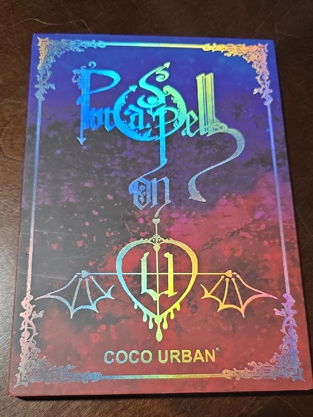 Coco Urban Holographic Spell Eyeshadow Palette - Rainbow Foil 24 Color (C051)